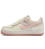 Nike Air Force 1 AF1 Shadow Leather Unisex Sneaker Hakiki Deri Reflektörlü Günlük Spor Ayakkabı Krem