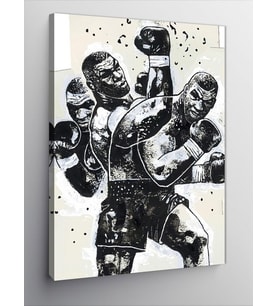 Kanvas Tablo Mike Tyson