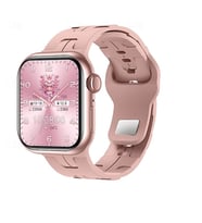 Serreha Hediyelik Bayan Saat HK9 Mini Pembe Kasa Pembe Kordon KORDON HEDİYELİ (Siyah)