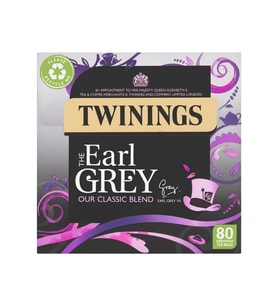 Twinings Earl Grey 80 Tea Bags 200g