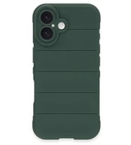 iPhone 16 Kılıf Optimum Silikon - Koyu Yeşil