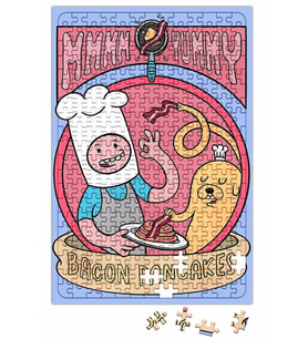 Adventure Time Bacon Pancakes Puzzle 240 Parça Yapboz