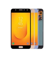 Samsung Galaxy J7 Duo J720F ile Uyumlu Oled Ekran Dokunmatik (Siyah)