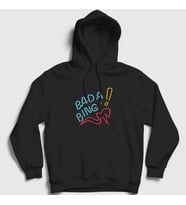 Presmono Unisex Siyah Bada Bing Sopranos Kapüşonlu Sweatshirt 468873tt