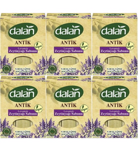 Dalan Antik Defneli Zeytinyağı Sabunu 900GR Lavantalı (6 Lı Set)