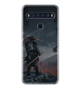 TCL 10L 10 Plus 10SE 20E 20SE 30SE L7 Kılıf Desemli Silikon Warrior 1653