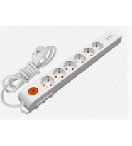 Mutlusan Rı-Tech 6lı 2mt Anahtarlı 2Usb Topraklı Grup Priz (001 175 650002 02 00)
