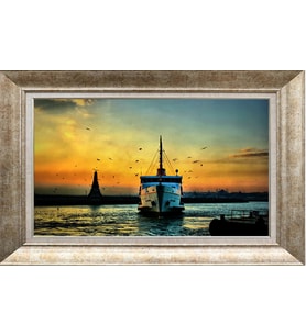 GÜMÜŞ ÇERÇEVELİ TABLO N1202