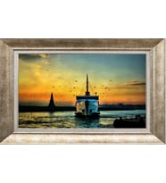 GÜMÜŞ ÇERÇEVELİ TABLO N1202