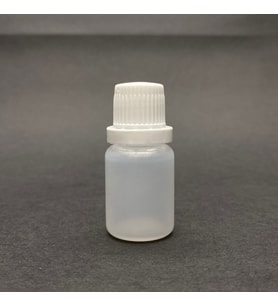 10 cc Plastik Şişe  - Kilitli Kapaklı - Natürel - 10 ml  Plastik Şişesi x 10 adet