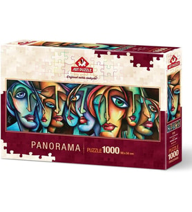 Art Puzzle Hüznü Paylaşanlar 1000 Parça Panorama Puzzle 4446