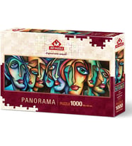 Art Puzzle Hüznü Paylaşanlar 1000 Parça Panorama Puzzle 4446