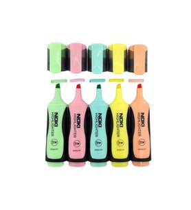 Noki Fosforlu Kalem Pastel 5'li Pvc