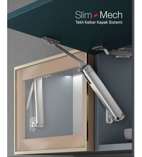 Slim-Mech C 2'li Paket  kalkar kapak mekanizması (Çok Renkli)