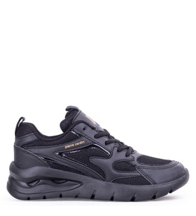 Pierre Cardin 4K 32658 Kadın Düz Sneaker Ayakkabı (Siyah)