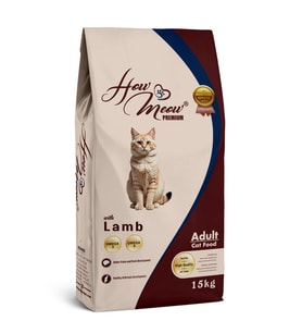 HOW MEOW YETİŞKİN KEDİ KURU MAMASI KUZULU