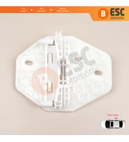Renault Clio MK2 BB CB Thalia MK1 LB Symbol MK1 7700434304 İçin Arka Sağ Cam Kriko Plastiği