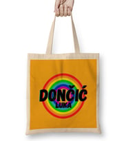 Luka Doncic - Basketball gifts Vintage Retro Rainbow Quotes For BOYS AND Dad Bez Çanta Uzun Saplı