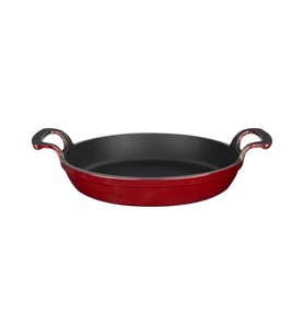Lava Döküm Yumurta Sahanı Kırmızı Çap 16 Cm LV Y TV 16 SHN 