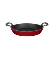 Lava Döküm Yumurta Sahanı Kırmızı Çap 16 Cm LV Y TV 16 SHN 