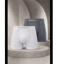 Night Erkek Casual Comfort Günlük 2 Li Boxer