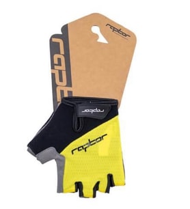 Raptor Cırtlı Eldiven Kısa Parmak Bisiklet Eldiveni MTB Yarım Parmak Eldiven XLarge Beden Lime