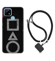 Realme C11 C21 C21Y C25Y C11 2021 Kılıf Boyun Askılı Silikon Game Begin 1799