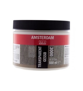 Talens Amsterdam Acrylic Şeffaf Gesso 000 500 ml. 