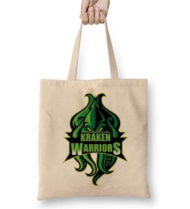 Kraken Warriors Bez Çanta Uzun Saplı