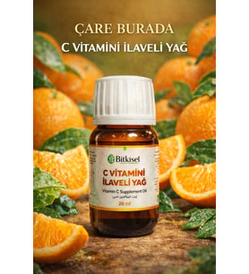 Bitkisel C Vitamini İlaveli Yağ 20 ml
