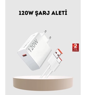 120w Usb-c Şarj Adaptörü Süper Hızlı Şarj Güç Kaynağı Seti