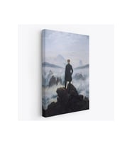Caspar David Friedrich'in Sis Denizinin Üstündeki Gezgin İsimli Eseri Tablo-5121