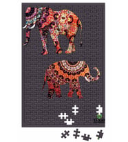 Elefantes Wintage Filler Puzzle 240 Parça Yapboz