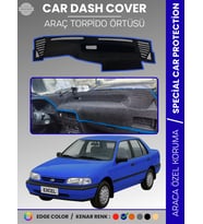 HYUNDAİ EXCEL (1989-1994) Torpido Örtüsü Göğüs Koruma Araca Özel UV Koruma Kolay Montaj