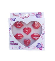 Mum kalp ve dudak set p6-