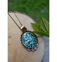 STONEAGE JEWELLERY Özel Tasarım El Yapımı Çini Bayan Kolye