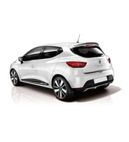 Renault Clio Uyumlu 4 (2012-2016) Arka Tampon Eki - Difüzör (Plastik)
