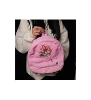 Sanrio Kawai Karrakterleri Kitty -melody -kuromi Peluş Sırt Çantası (Pembe)