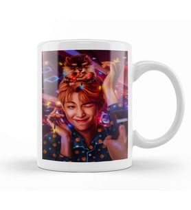 Bts Namjoon & Yeontan Kupa Bardak Porselen
