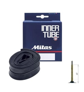 Mitas Rubena İç Lastik 27.5x1.75-2.45 İğne Sibop/Presta Fv47Mm (Siyah)