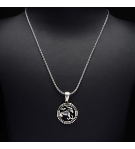 598 Oğlak Burcu Gümüş Kolye