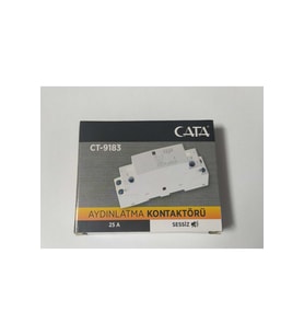 CATA Ct-9183 Sessiz Kontaktör CATA