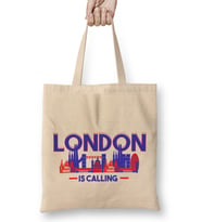 London Is Calling Skyline UK Vacation Bez Çanta Uzun Saplı