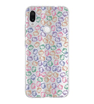 Xiaomi Redmi Note 7 Uyumlu Kapak Hello Kitty Tasarımlı Şeffaf Silikon Kılıf