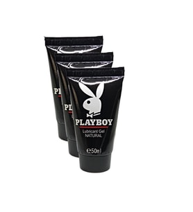 Playboy Natural Lubricant Gel 50ml Doğal Kayganlaştırıcı Jel 3 Adet