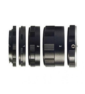 Olympus OM Bayonetli Makineler İçin Makro (Macro) Uzatma Tüpü (Siyah)