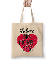 Future Mrs Michael Cera Love Heart Bez Çanta Uzun Saplı