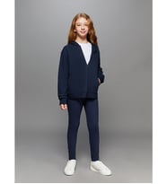 LCW Kids Lacivert Beli Lastikli Kız Çocuk Tayt