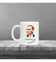 Kişiye Özel Atatürk Silüet Seramik Kupa