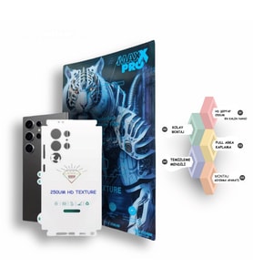 Huawei NOVA 10 PRO Uyumlu Nano Arka Kaplama Şeffaf Hd Esnek 250UM Kalın - MAXXPRO